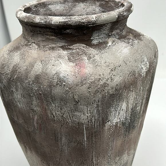 Hand Painted Faux Stone Vase - Picture 11 of 12